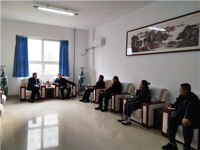 学习交流促成长 砥砺笃行致未来——淄博中德莱茵智能科技学校领导一行到我校参观交流
