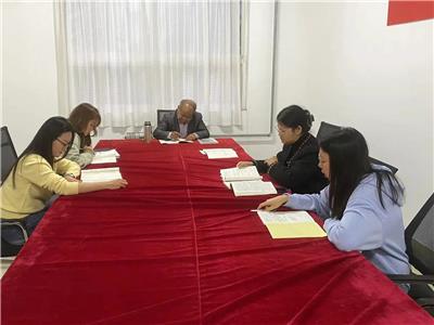 淄博衡中艺术学校语文组教研评课活动