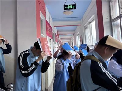 演“练”有方 遇“震”不慌 | 淄博衡中艺术学校开展防震减灾应急疏散演练活动